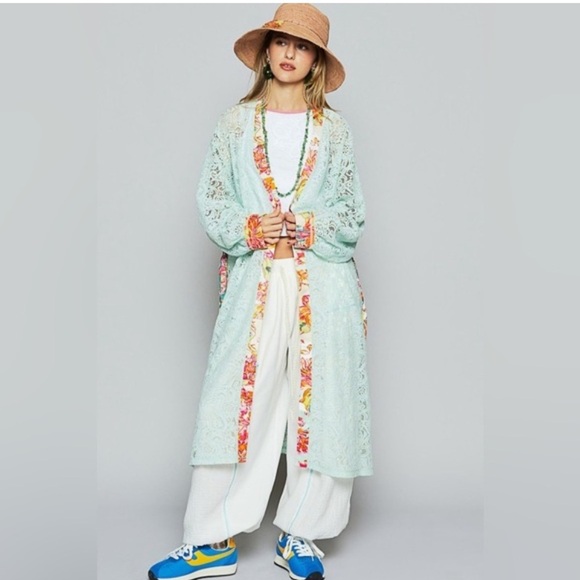 POL Lace Duster NWOT - Picture 2 of 8